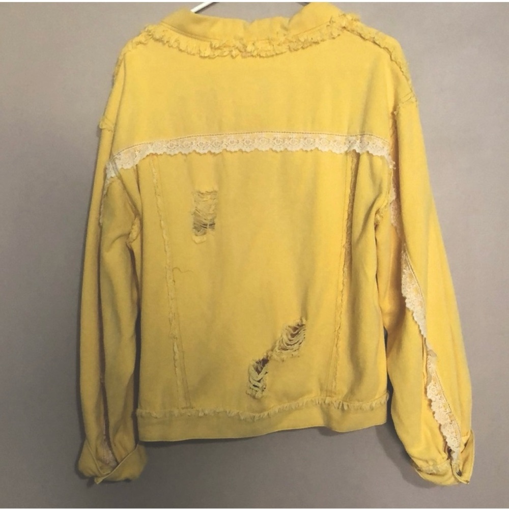 POL Yellow Jean Jacket - Picture 5 of 5